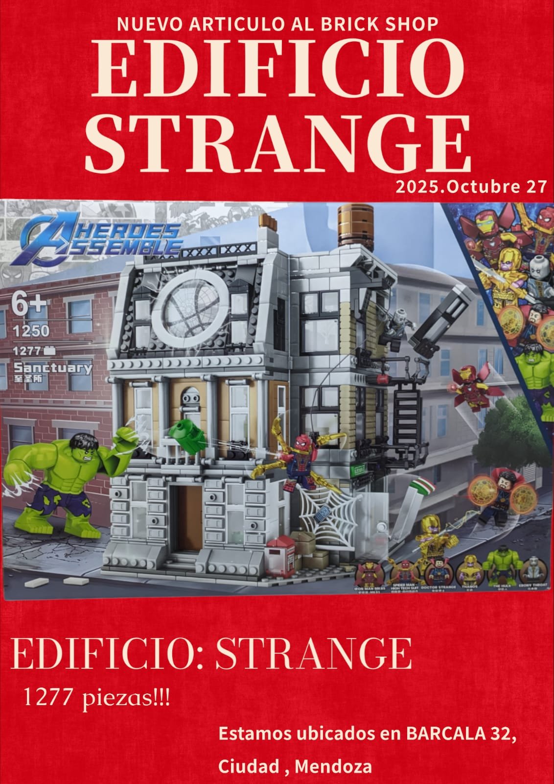 EDIFICIO STRANGE SUPERHEROES