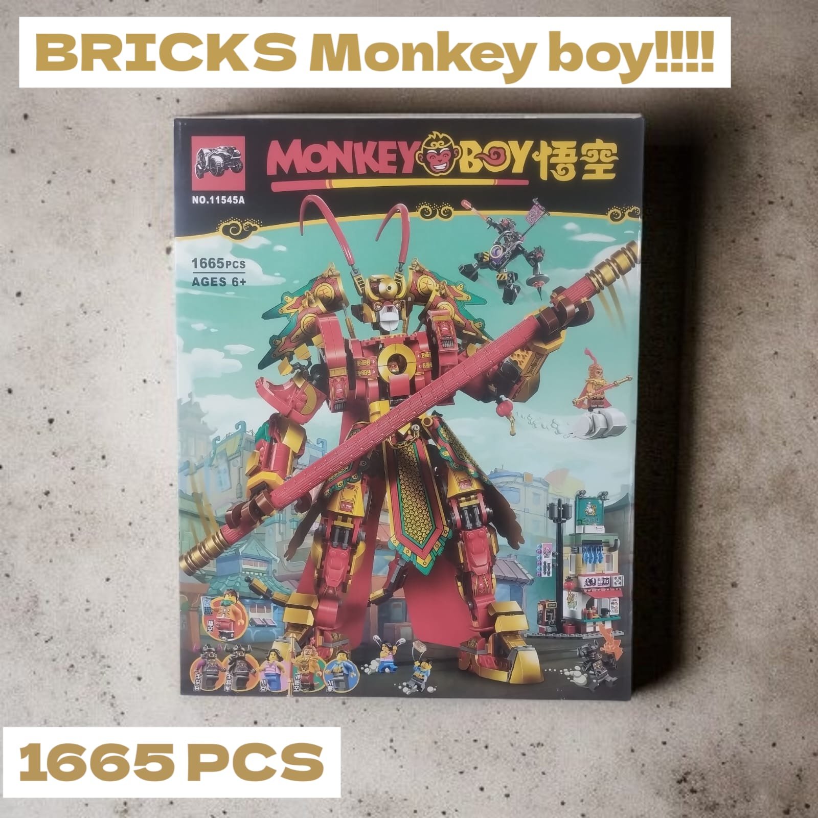 MONKY BOY 1665 PCS