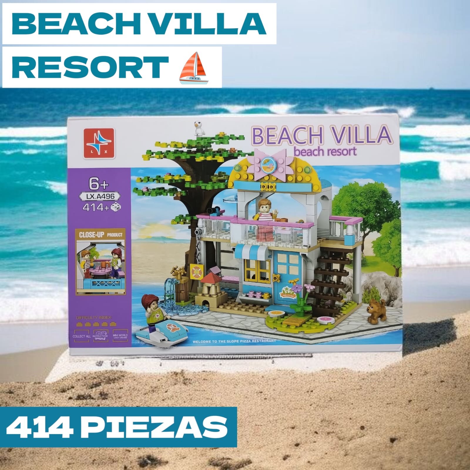 BEACH VILLA RESORT 414+