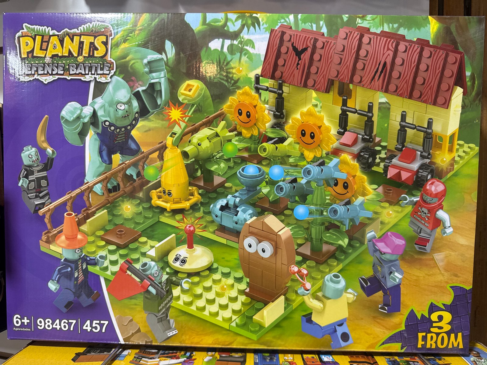 LES PLANTS DEFENSE BATTLE