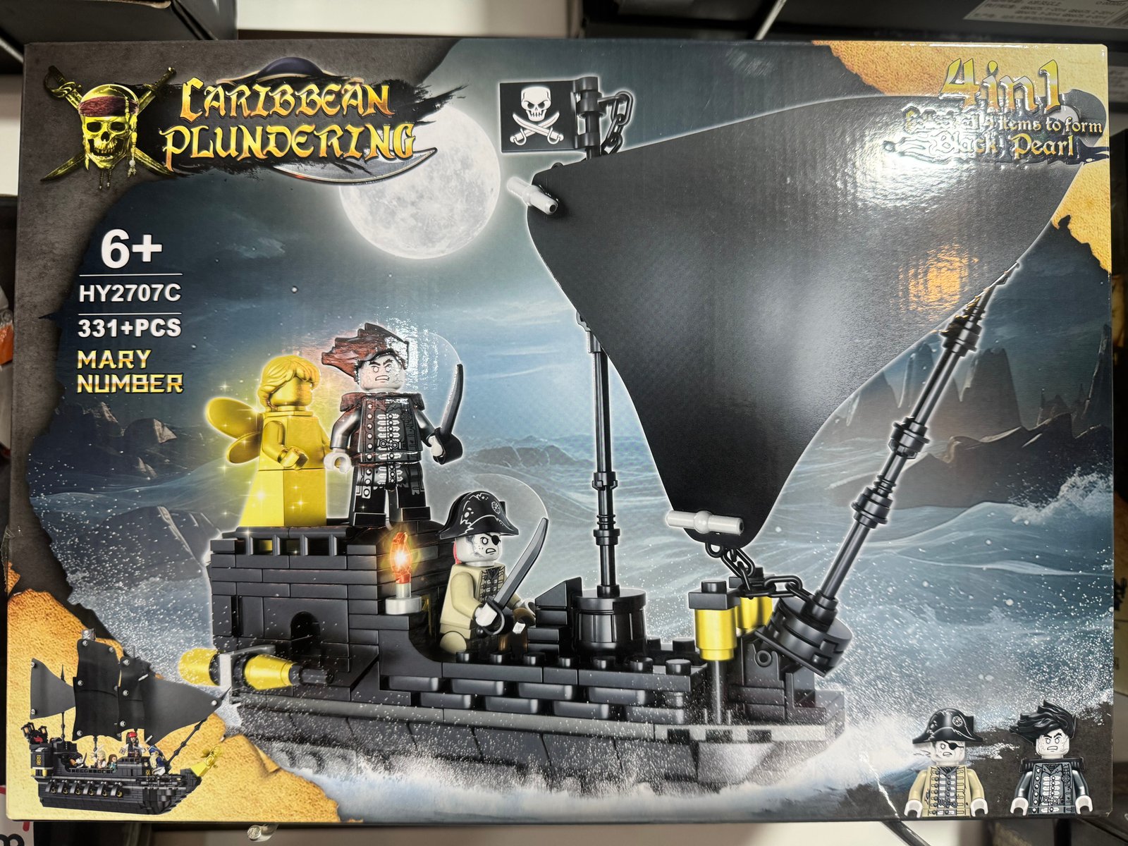 LES CARIBBEAN PLUNDERING