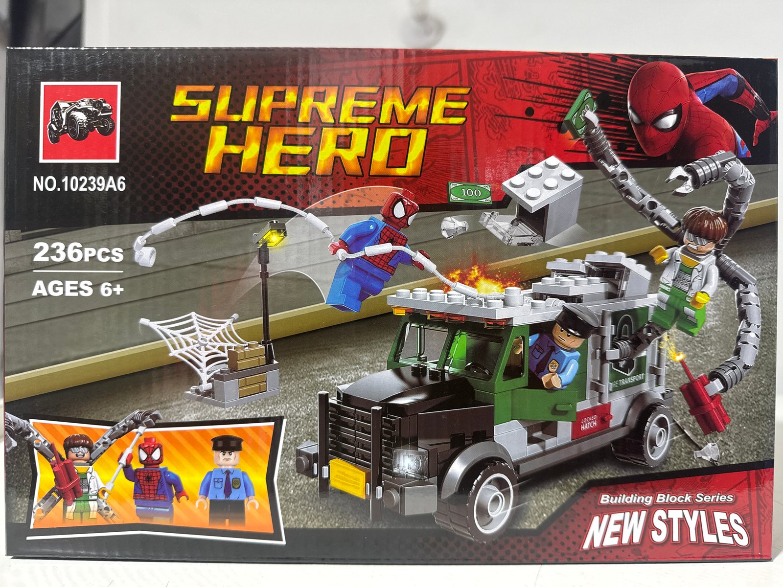 LESGO SPIDERMAN-DR.OCTOPUS (236PCS)
