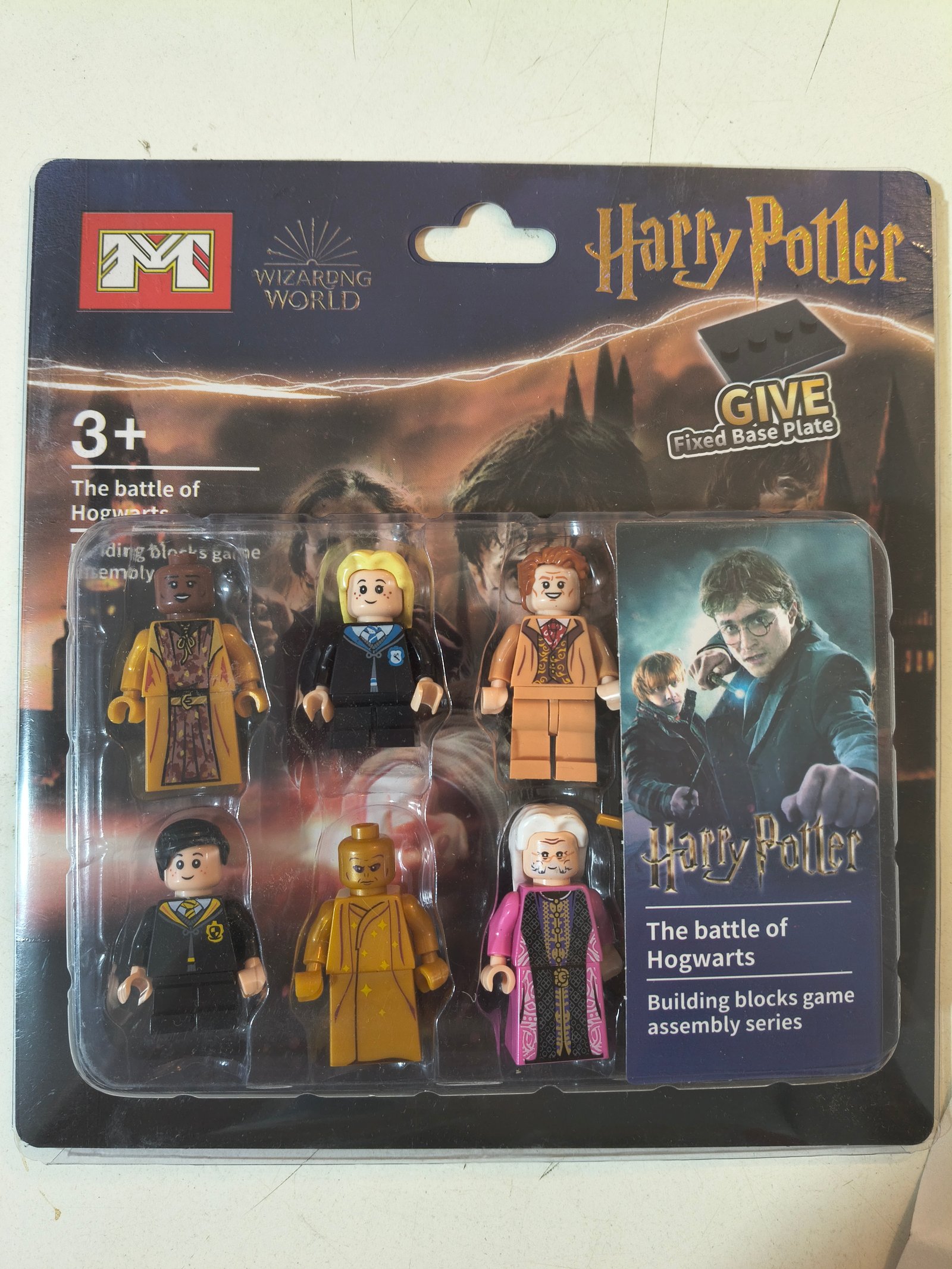 MINIFIGURAS HARRYPOTTER BLÍSTER X6