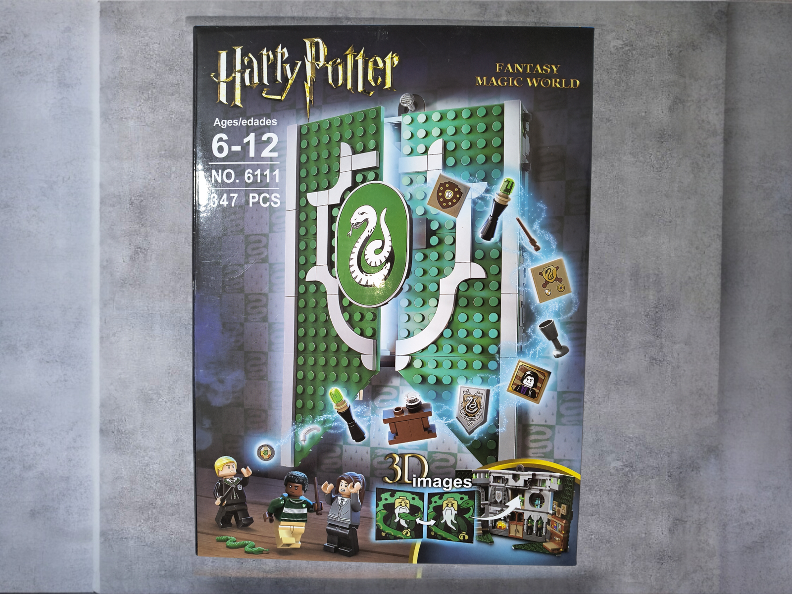 BANDERIN salón de Slytherin