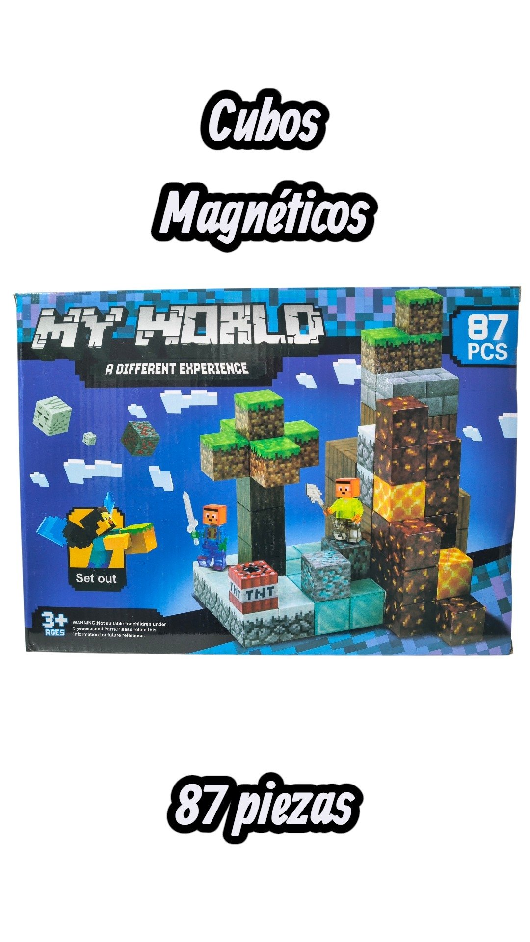 CUBO MAGNETICO X87PCS